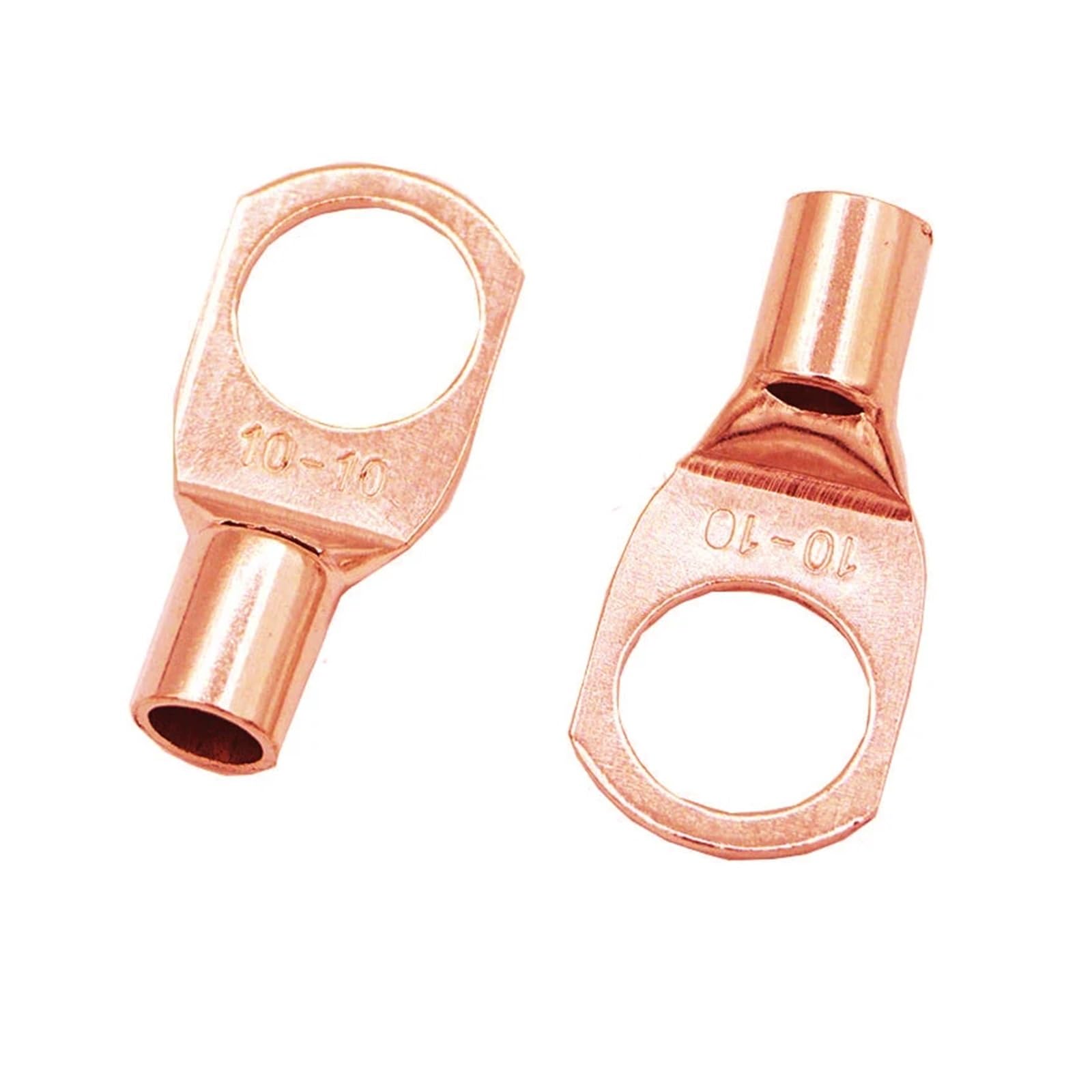 SC10-6 10-8 10-10 Copper Cable Lug Kit Bolt Hole Tinned Cable lugs Battery Terminals copper nose Wire connector(SC10-10,30PCS) von SSOPTMCB