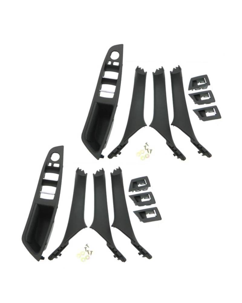 Auto Ersatz Türgriff Innen Für 5 Für Serie Für F10 Für F11 520 525 Schwarz 2 Set RHD Auto Innen Tür Griff Innere Tür Panel Pull Trim Abdeckung Türgriff Innen von SSUYGF