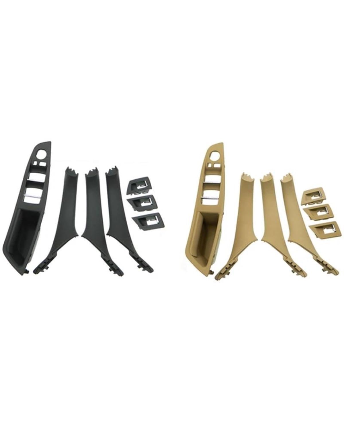 Auto Ersatz Türgriff Innen Für 5 Für Serie Für F10 Für F11 520 525 Schwarz Beige 2 Set RHD Auto Innen Tür Griff Innere Tür Panel Pull Trim Abdeckung Türgriff Innen von SSUYGF