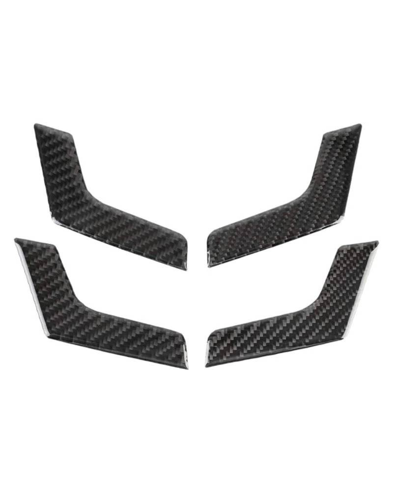 Auto Ersatz Türgriff Innen Für Benz Für W204 Carbon Faser Dekoration Rahmen Abdeckung Innenleisten 4 PCS Auto Tür Inner Griff Panel Türgriff Innen von SSUYGF