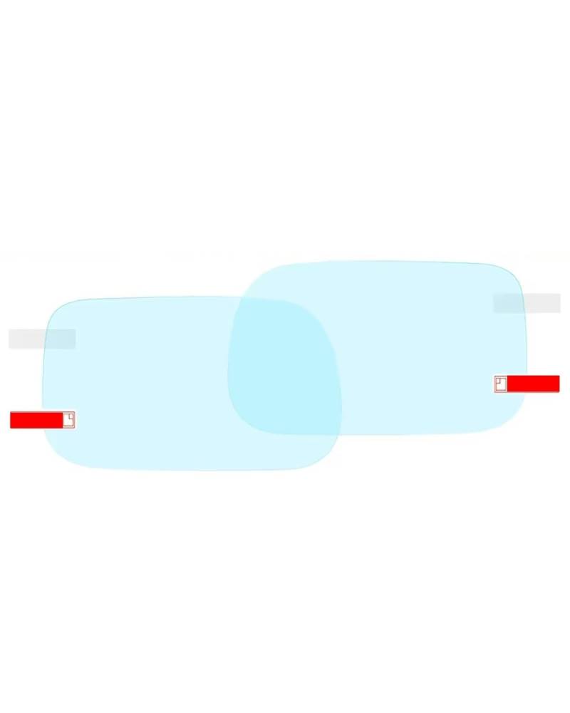 Auto schutzfolie Für Accord 2003-2020 Volle Abdeckung Anti Nebel Film Rückspiegel Regendicht Klar Anti-Fog Filme Rückansicht Auto Spiegelfolie(A) von SSUYGF