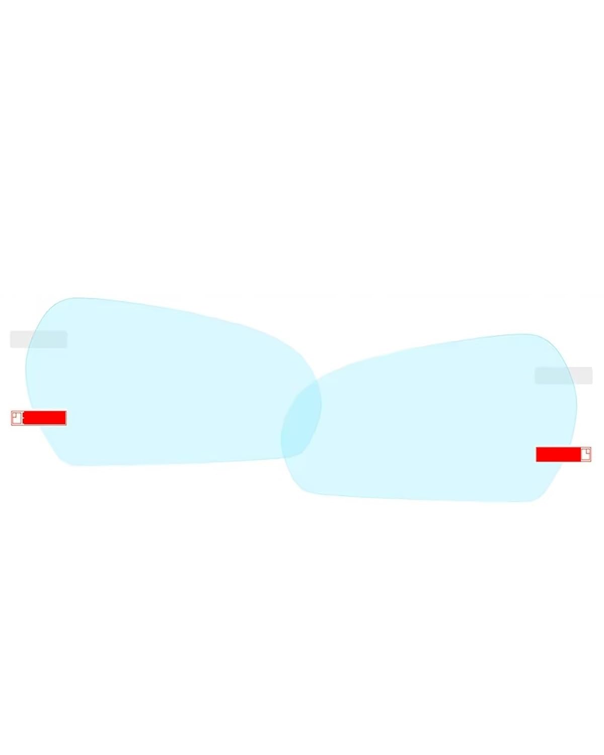 Auto schutzfolie Für Altima Für Teana Für L33 Für L34 2013-2020 Antibeschlagfolie Rückspiegel Regenfeste Klare Antibeschlagfolien Rückansicht Auto Spiegelfolie(B) von SSUYGF