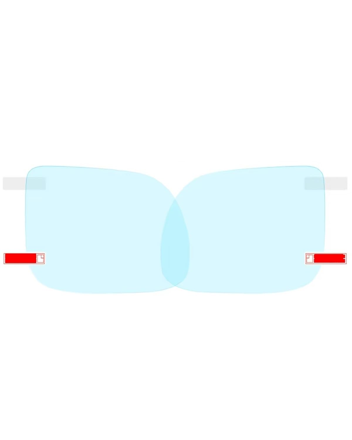 Auto schutzfolie Volle Abdeckung Anti-Fog Film Regendicht Rückspiegel Für Q5 Für 8R Für FY 2009-2020 Auto Aufkleber Rückansicht Auto Spiegelfolie(A) von SSUYGF