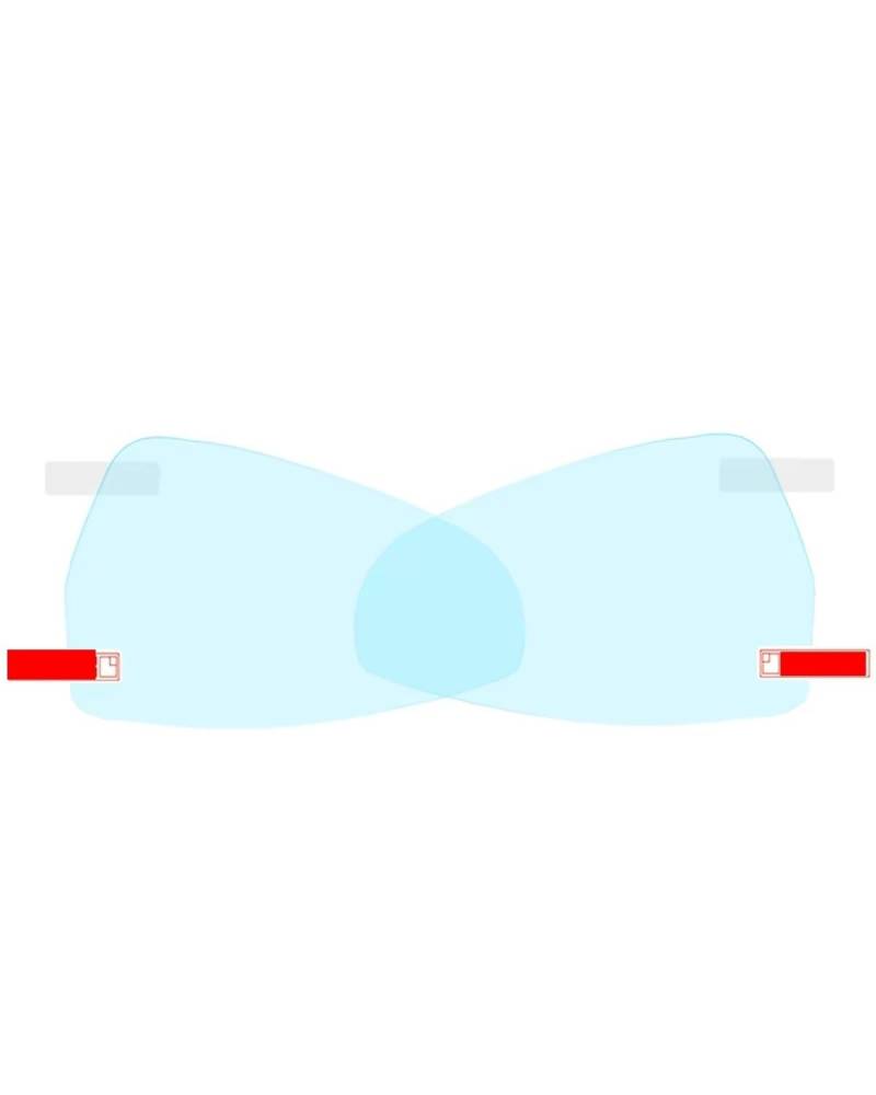 Auto schutzfolie Vollständige Abdeckung, Antibeschlag, Regensichere Rückfahrfolie Für A4 Für B6 Für B7 Für B8 Für B9 Für 8E Für 8H Für 8K Für 8W 2002-2020 Rückansicht Auto Spiegelfolie(D) von SSUYGF