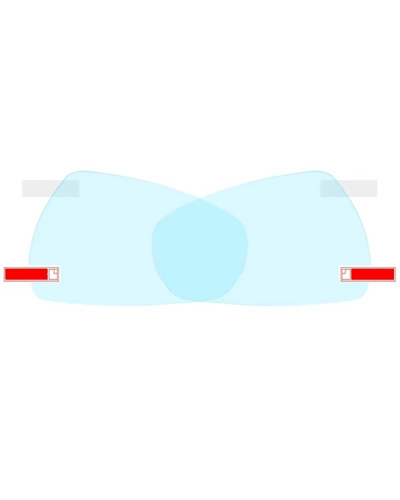 Auto schutzfolie Vollständige Abdeckung Antibeschlagfolie Rückspiegel Für A3 Für 8P Für 8V 2003-2018 S-Linie S3 Antibeschlag Regenschutzfolien Klare Folie Rückansicht Auto Spiegelfolie(A) von SSUYGF