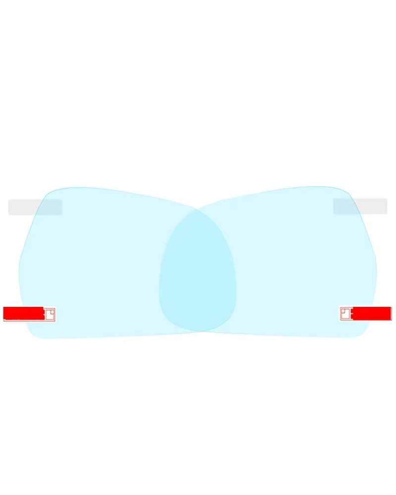 Auto schutzfolie Vollständige Abdeckung Antibeschlagfolie Rückspiegel Für A3 Für 8P Für 8V 2003-2018 S-Linie S3 Antibeschlag Regenschutzfolien Klare Folie Rückansicht Auto Spiegelfolie(C) von SSUYGF