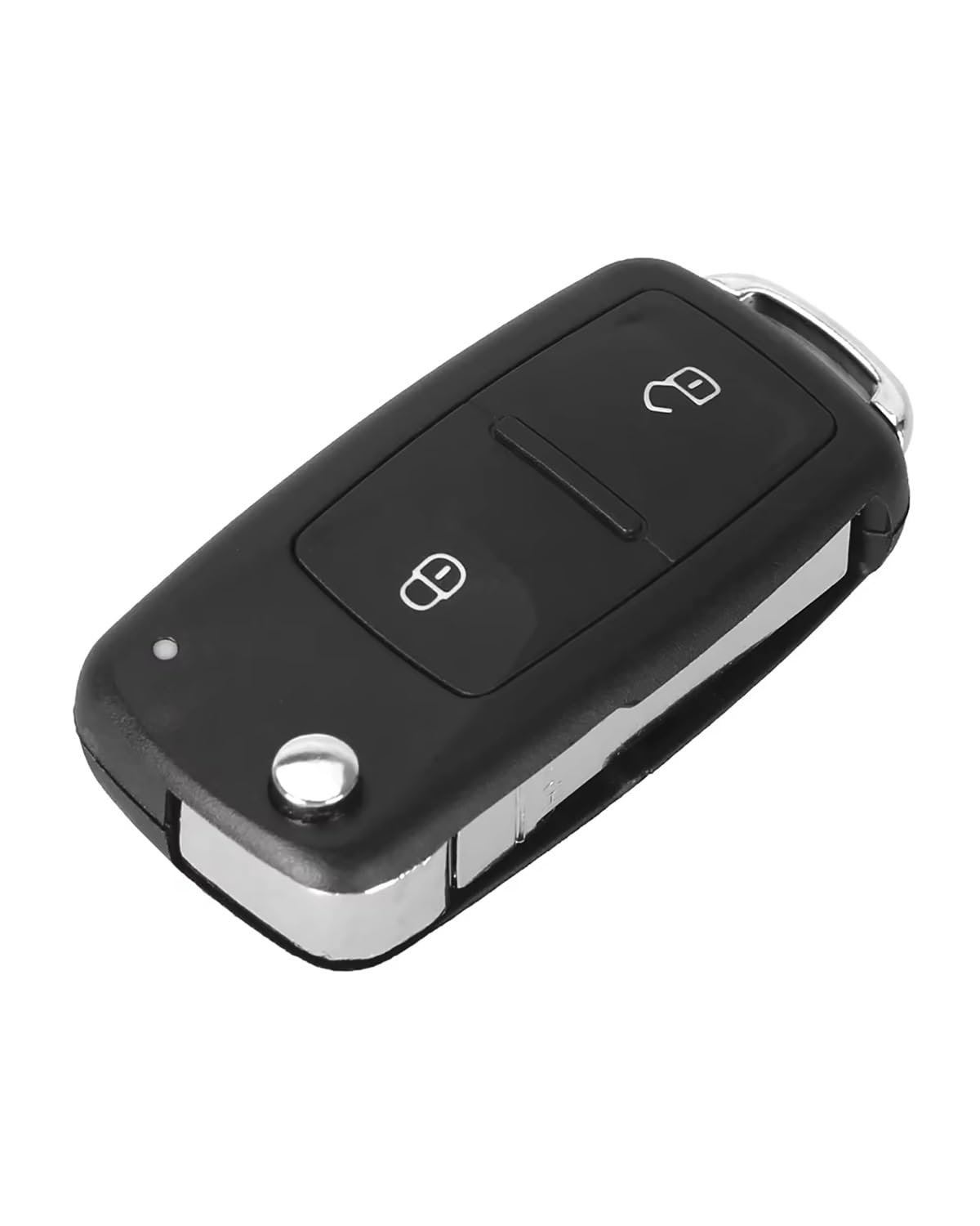 Funkschlüsseletui 10 STÜCKE 3 Tasten Klappschlüssel Auto Switchblade Schlüsselgehäuse Für Polo Für Passat B5 Für Golf Für Seat Für Skoda Autoschlüsselhülle(Model 3) von SSUYGF