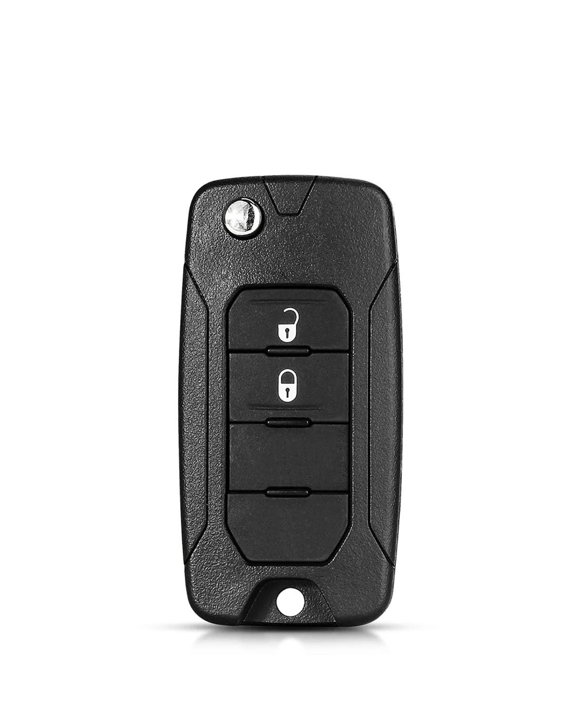 Funkschlüsseletui 10 STÜCKE Flip Remote Autoschlüssel Shell Für Renegade Für Compass Für Patriot Für Liberty 2016 2/3/4 Tasten SIP22 Autoschlüsselhülle(Model 1) von SSUYGF