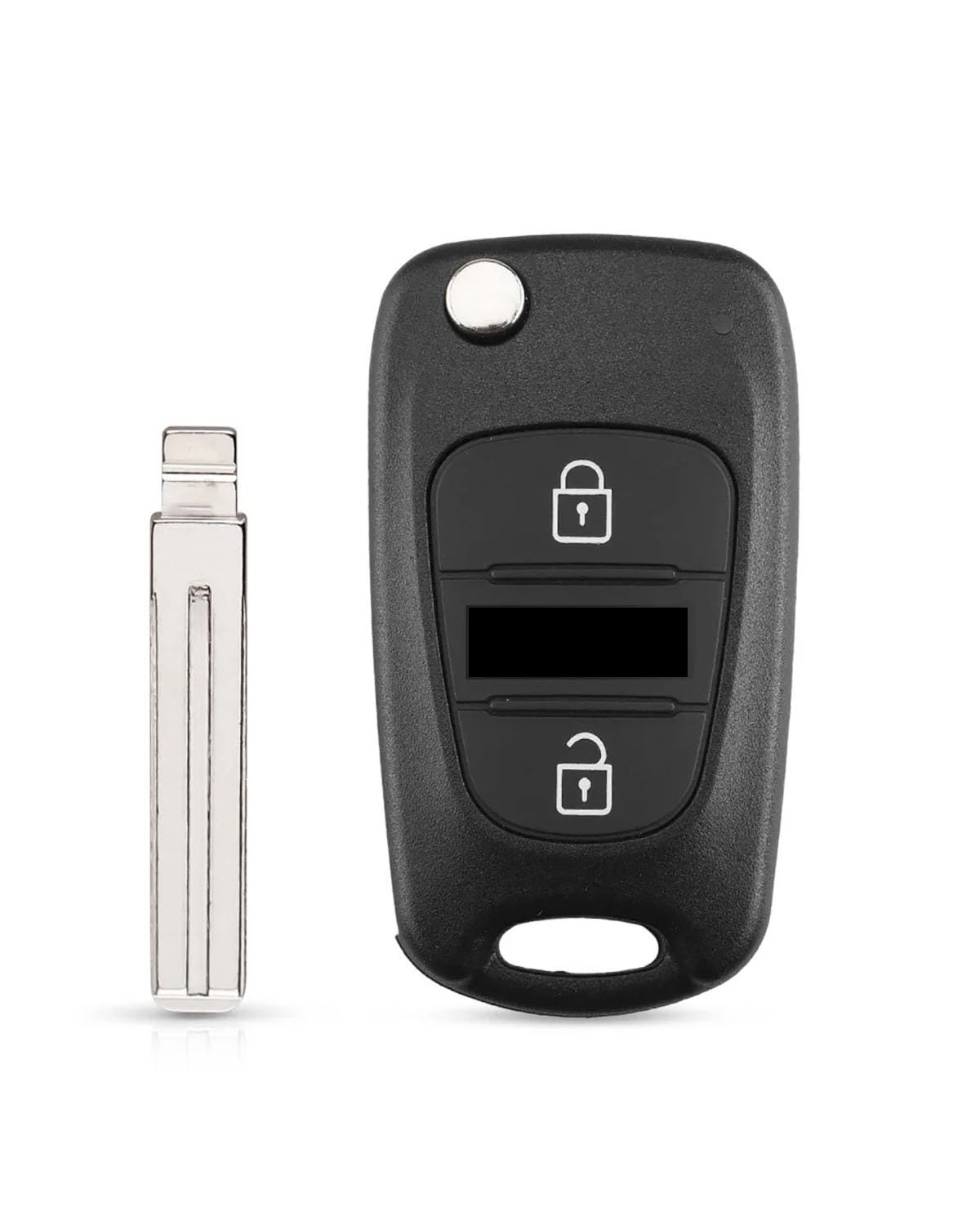 Funkschlüsseletui 10 Stücke 3 Tasten Flip Folding Remote Auto Schlüssel Shell Rohlinge Fall Für Kia Für Rio Für Picanto Für Soul Ceed Für Cerato Für Sportage K2 Autoschlüsselhülle(Model 6) von SSUYGF