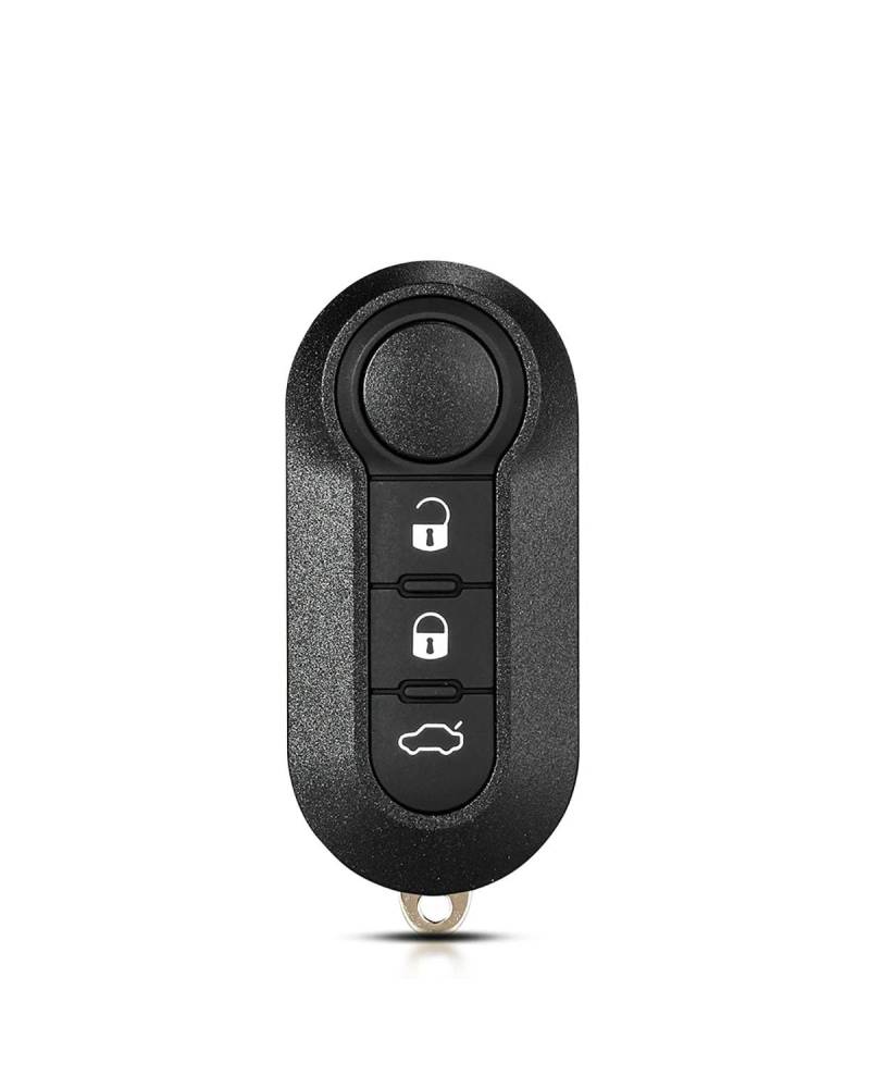 Funkschlüsseletui 10 Stücke Flip Folding Auto Schlüssel Shell Für 500 Für Punto Für Ducato Stilo Panda Remote Auto Fall Fob SIP22 3 Tasten Autoschlüsselhülle(Model 2) von SSUYGF