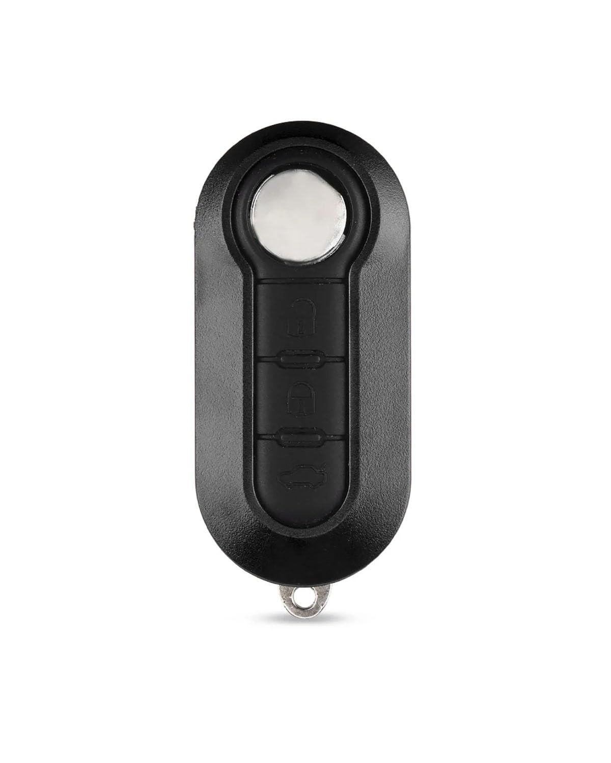 Funkschlüsseletui 10 Stücke Flip Folding Auto Schlüssel Shell Für 500 Für Punto Für Ducato Stilo Panda Remote Auto Fall Fob SIP22 3 Tasten Autoschlüsselhülle(Model 3 Black) von SSUYGF