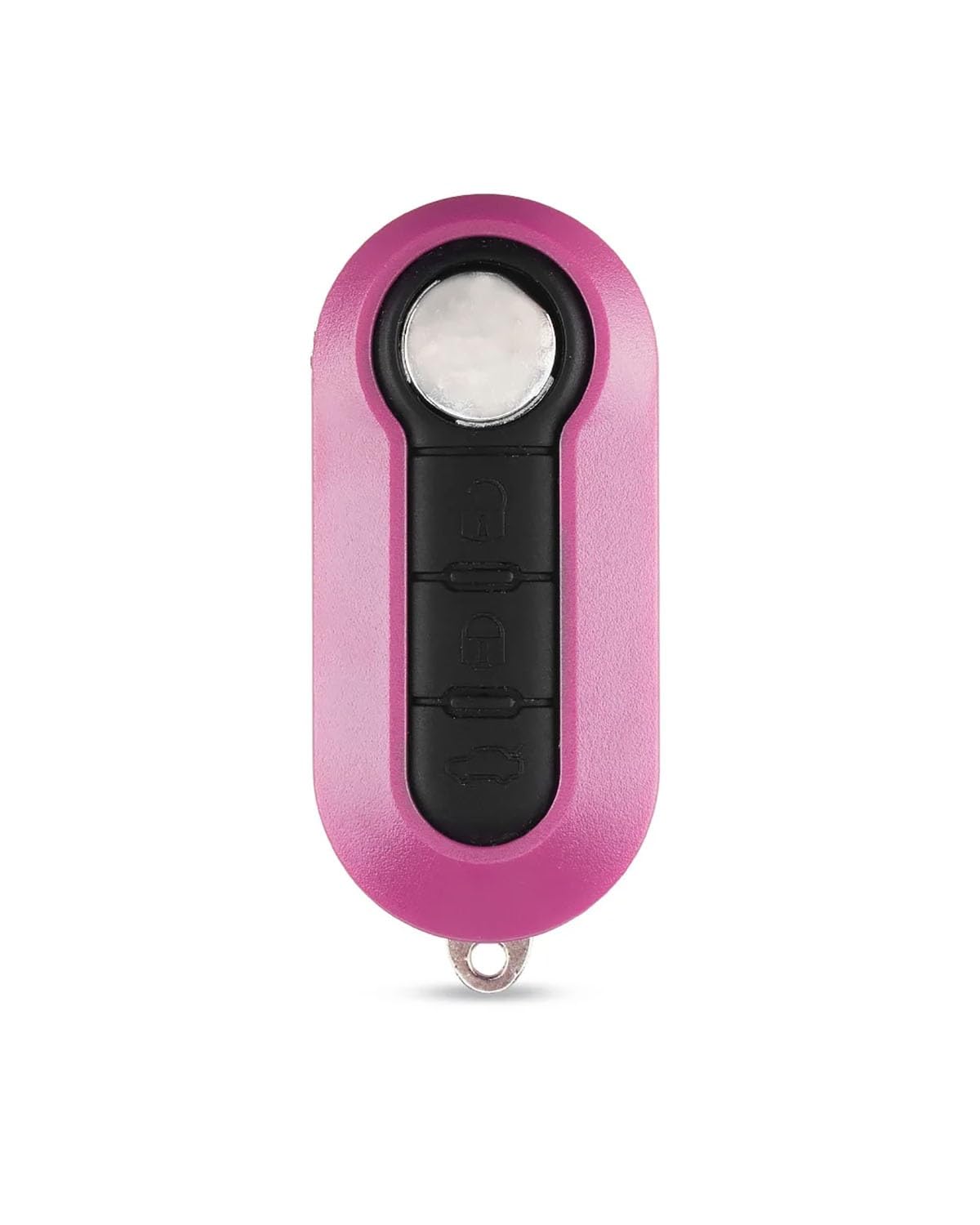 Funkschlüsseletui 10 Stücke Flip Folding Auto Schlüssel Shell Für 500 Für Punto Für Ducato Stilo Panda Remote Auto Fall Fob SIP22 3 Tasten Autoschlüsselhülle(Model 3 Pink) von SSUYGF