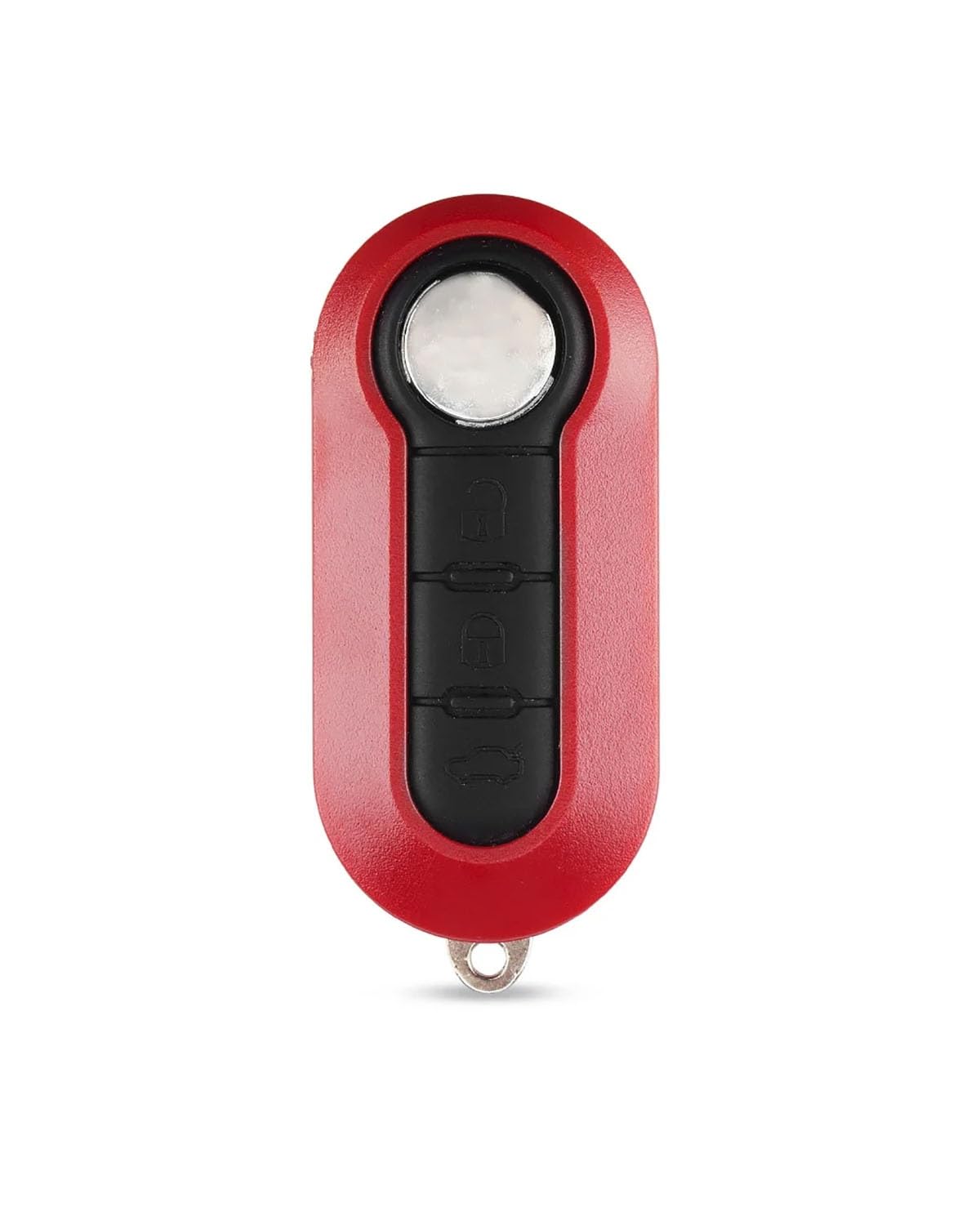 Funkschlüsseletui 10 Stücke Flip Folding Auto Schlüssel Shell Für 500 Für Punto Für Ducato Stilo Panda Remote Auto Fall Fob SIP22 3 Tasten Autoschlüsselhülle(Model 3 Red) von SSUYGF