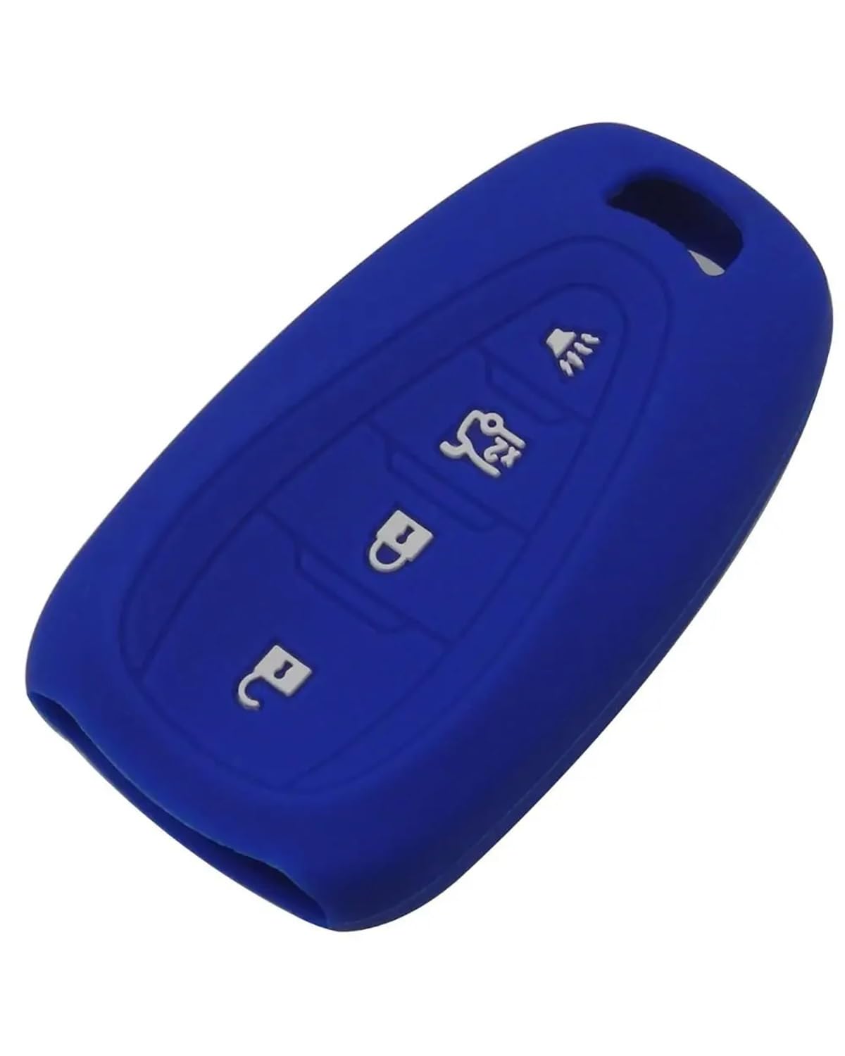 Funkschlüsseletui 10 Teile Für Tracker Für Cruze Remote 4 Tasten Silikon Auto Schlüssel Fob Abdeckung Fall Haube Halter Schützen Set Shell Haut Autoschlüsselhülle(Darkblue) von SSUYGF