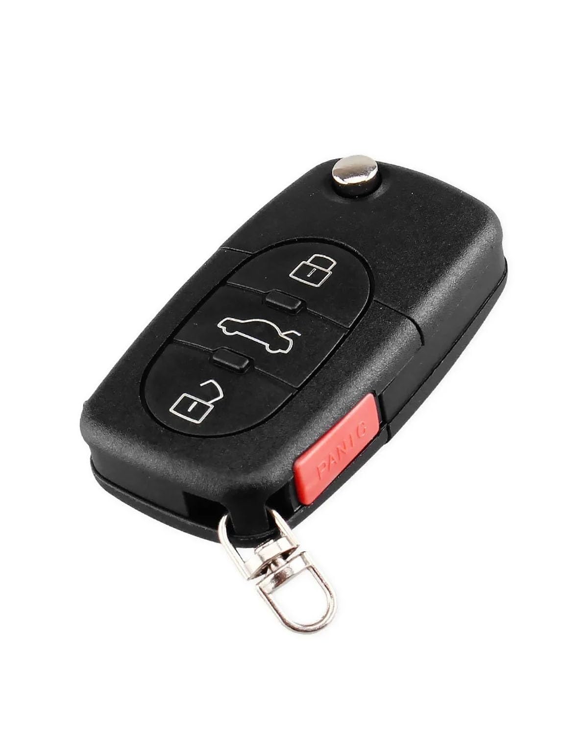 Funkschlüsseletui 10 stücke 2/3 Tasten Flip Auto Schlüssel Fall Shell Fob Für TT Für A2 Für A3 Für A4 Für a6 Für A8 Quattro Alte Modelle Mit CR1620 Autoschlüsselhülle(Model 3) von SSUYGF