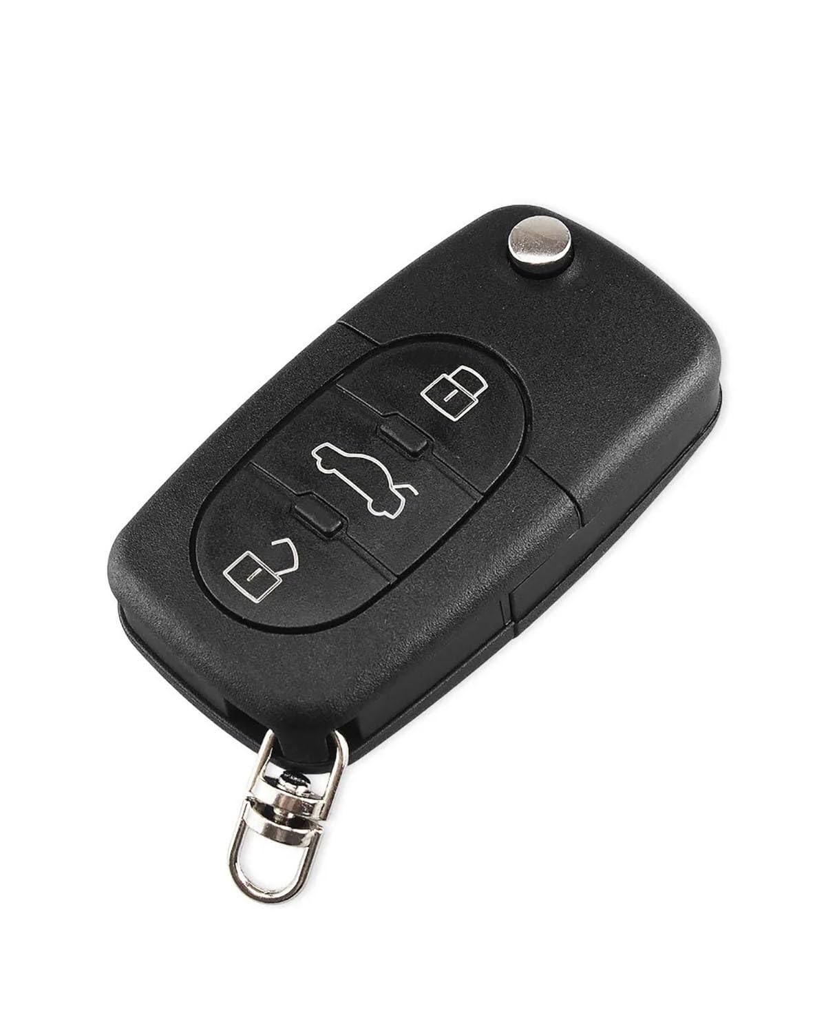 Funkschlüsseletui 10 stücke 2/3 Tasten Flip Auto Schlüssel Fall Shell Fob Für TT Für A2 Für A3 Für A4 Für a6 Für A8 Quattro Alte Modelle Mit CR1620 Autoschlüsselhülle(Model 4) von SSUYGF