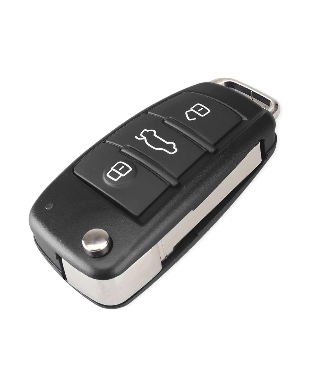 Funkschlüsseletui 10 stücke Ersatz 3 Tasten Flip Auto Schlüssel Fall Shell Fob Für Q7 Für A3 Für A4 Für A6 A6L Für A8 TT Funkschlüssel Autoschlüsselhülle von SSUYGF