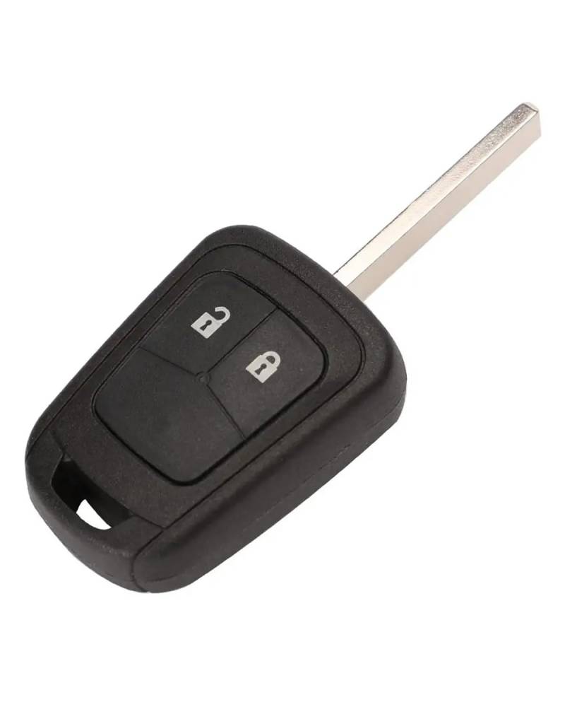 Funkschlüsseletui 10ps Remote 2/3 Tasten Auto Gerade Schlüssel Shell Hülle Für Aveo Für Autoschlüsselhülle(2 Buttons) von SSUYGF