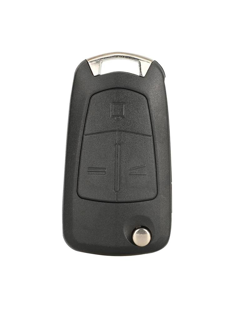 Funkschlüsseletui 2/3 Tasten Fernbedienung Klappschlüssel Shell Auto Fall Fob Für Vectra Für Antigo Für Omega Für Suprema Für Agile Für Montana Autoschlüsselhülle(3 Buttons) von SSUYGF