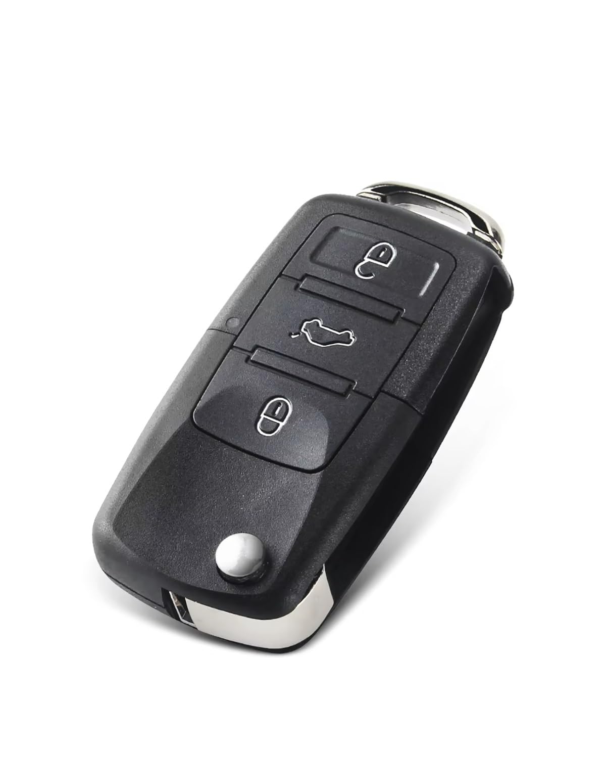 Funkschlüsseletui 20 STÜCKE 2/3 Tasten Flip Folding Autoschlüssel Shell Remote Case Für Jetta für Golf für Passat für Käfer für Polo für Bora Autoschlüsselhülle(Model A 2 Buttons) von SSUYGF