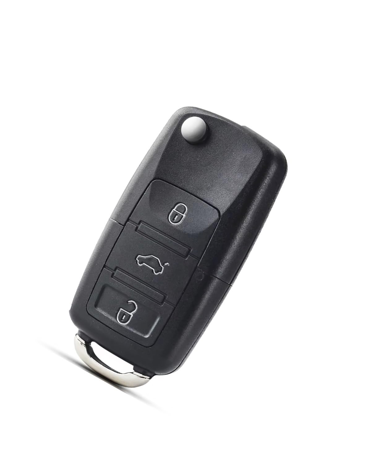 Funkschlüsseletui 20 STÜCKE 2/3 Tasten Flip Folding Autoschlüssel Shell Remote Case Für Jetta für Golf für Passat für Käfer für Polo für Bora Autoschlüsselhülle(Model B 3 Buttons) von SSUYGF