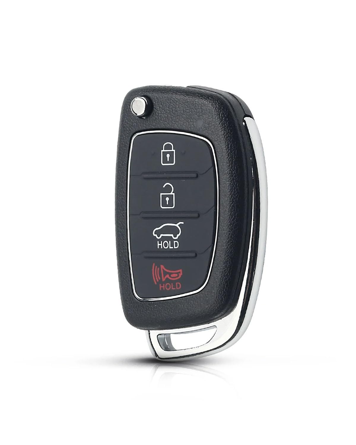 Funkschlüsseletui 20 Teile/los Remote Key Fob 3/4 Tasten Auto Schlüssel Shell Fall Flip Floding Für Hyundai Für Neue Verna Autoschlüsselhülle(Model 3) von SSUYGF