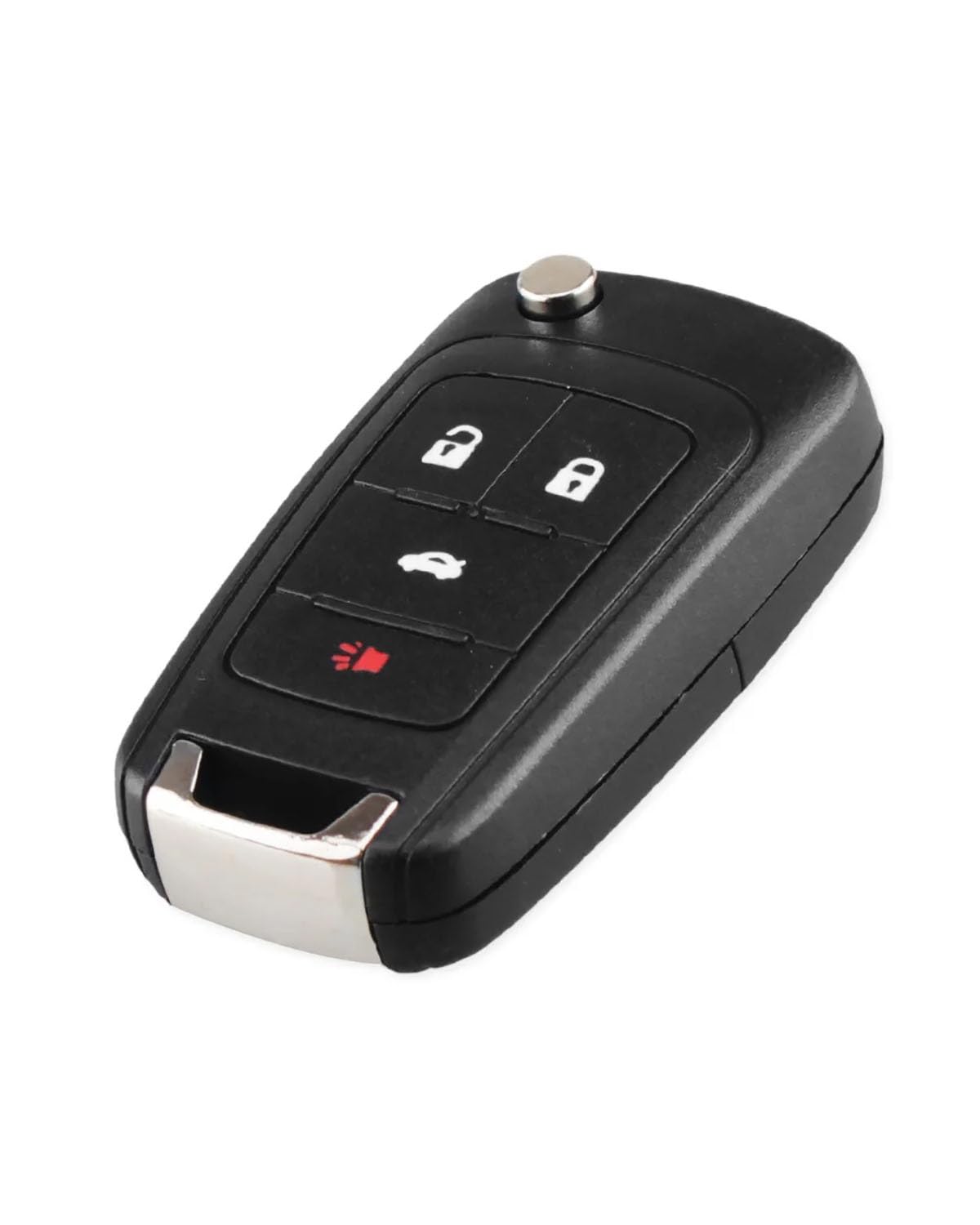 Funkschlüsseletui 40X 2/3/4/5 Tasten Remote Key Shell Fall Abdeckung Für Vauxhall Für Astra J Für Corsa E Für Insignia Zafira C Filp Autoschlüsselhülle(4 Buttons) von SSUYGF