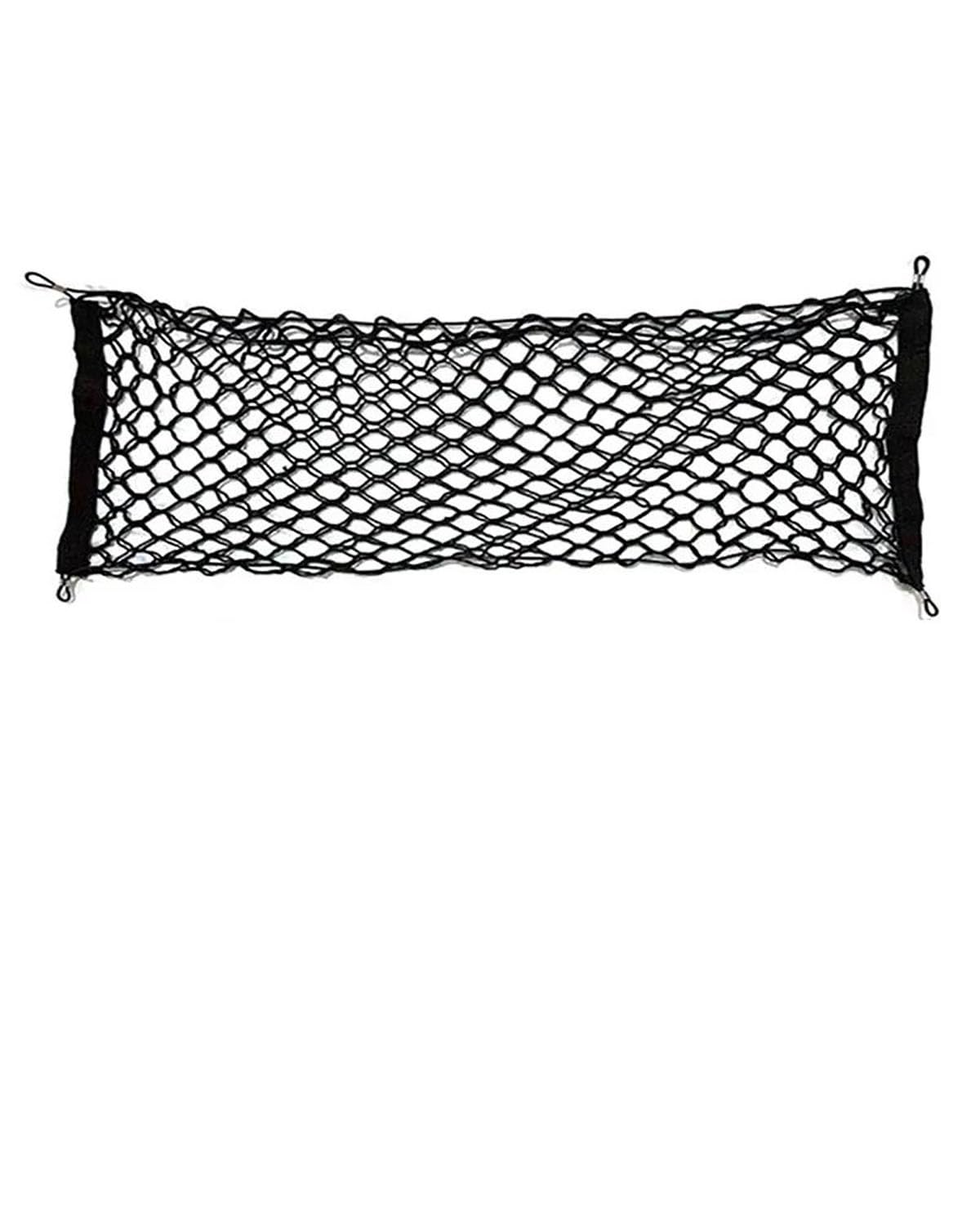 Netztasche 4 Größen Kofferraumnetz Mesh Elastisches Nylon Hinten Hinten Gepäckraum Aufbewahrungsorganisator Gepäcknetzhalter Auto Aufbewahrungsnetz(DoubleLayer110X40cm) von SSUYGF