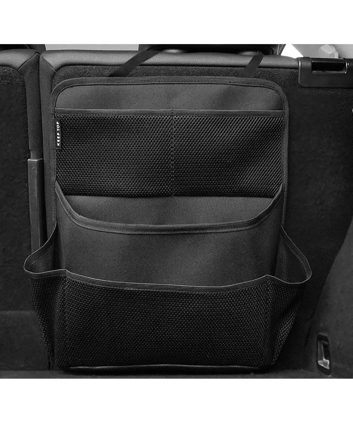 Netztasche Auto Trunk Organizer Einstellbare Rücksitz Lagerung Tasche Netto Kapazität Multi-verwenden Oxford Automobile Sitz Zurück Organisatoren Universal Auto Aufbewahrungsnetz von SSUYGF