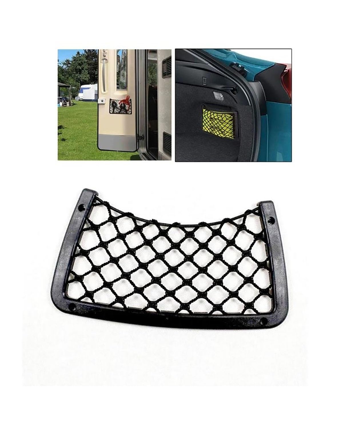 Netztasche Für Auto RV Home Marine Auto Zubehör Rückenlehne Von Auditorium Sitz Universal Gerahmte Stretch Mesh Net Tasche Telefon Lagerung Tasche Auto Aufbewahrungsnetz(B) von SSUYGF