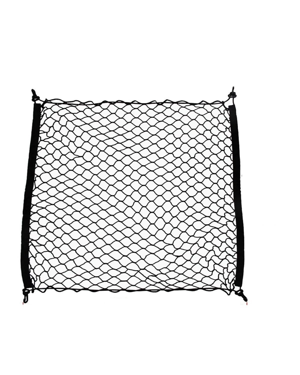 Netztasche Kofferraumnetz SUV Auto Cargo Storage Mesh Halter Universal Für Autos Nylon Dehnbare Gepäcknetze 100 X 100 cm Auto Aufbewahrungsnetz(100x100cm) von SSUYGF