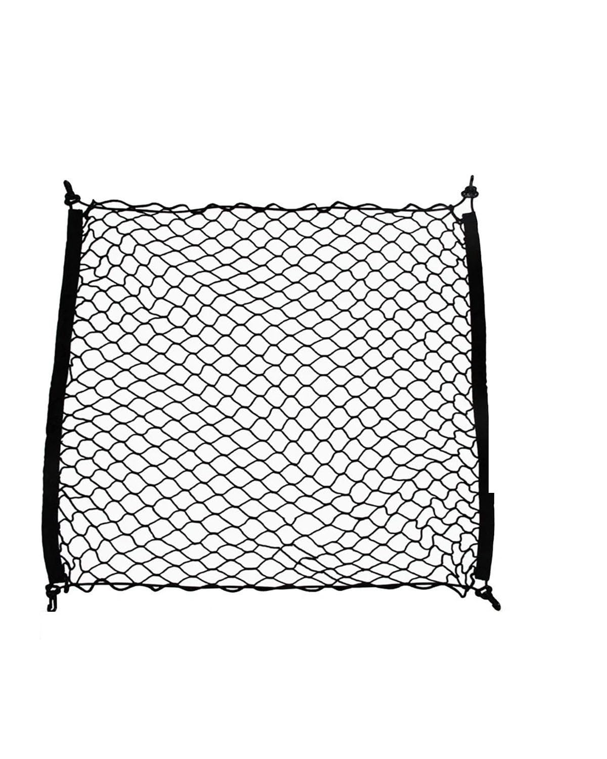 Netztasche Kofferraumnetz SUV Auto Cargo Storage Mesh Halter Universal Für Autos Nylon Dehnbare Gepäcknetze 100 X 100 cm Auto Aufbewahrungsnetz(100x100cm) von SSUYGF