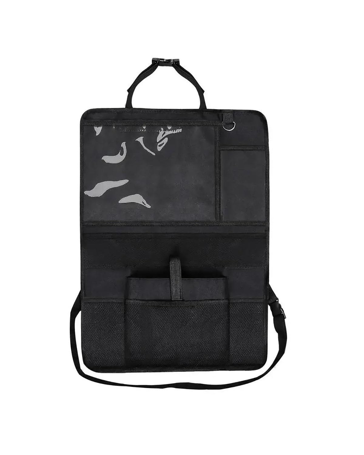 Netztasche Rücksitz-Auto-Organizer Rücksitz-Aufbewahrungstasche Auto-Organizer Mit Durchsichtigem Bildschirm Tablet-Halter Auto-Handytasche Auto Aufbewahrungsnetz von SSUYGF