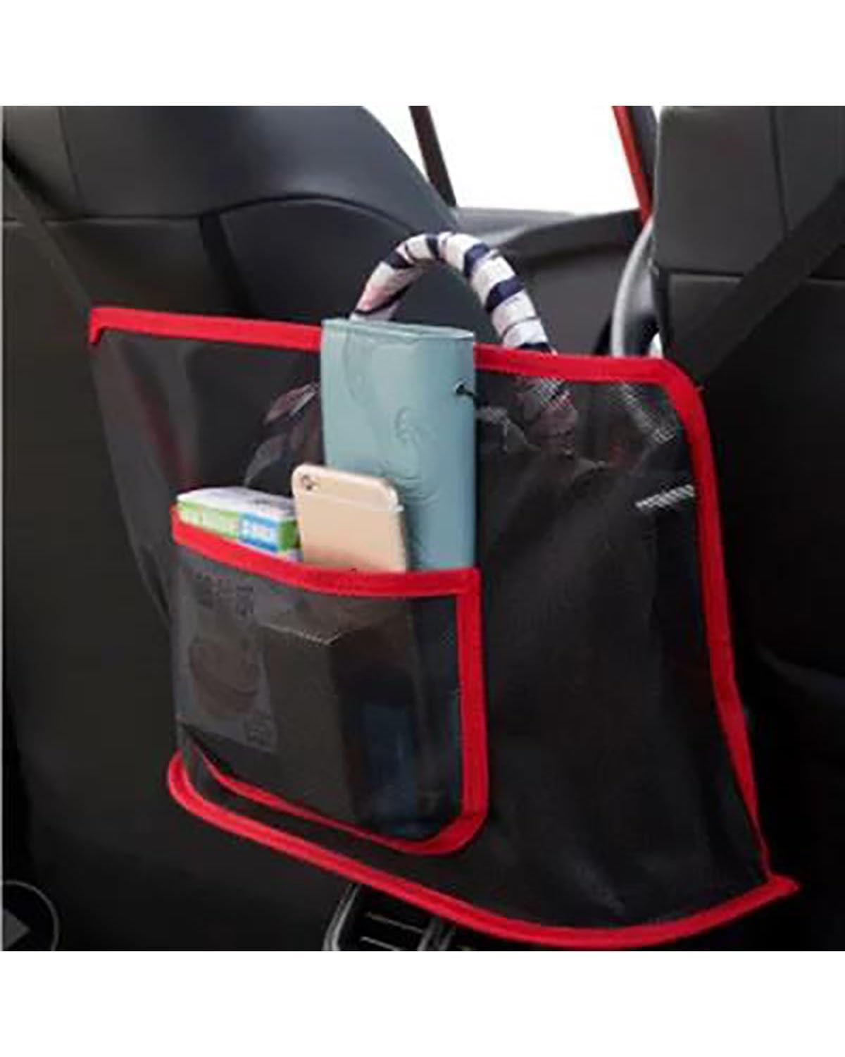 Netztasche Tasche Handtasche Elastische Auto Mesh Netz Tasche Zwischen Auto Organizer Sitz Zurück Lagerung Tasche Gepäck Halter Tasche Auto Aufbewahrungsnetz(Advanced) von SSUYGF