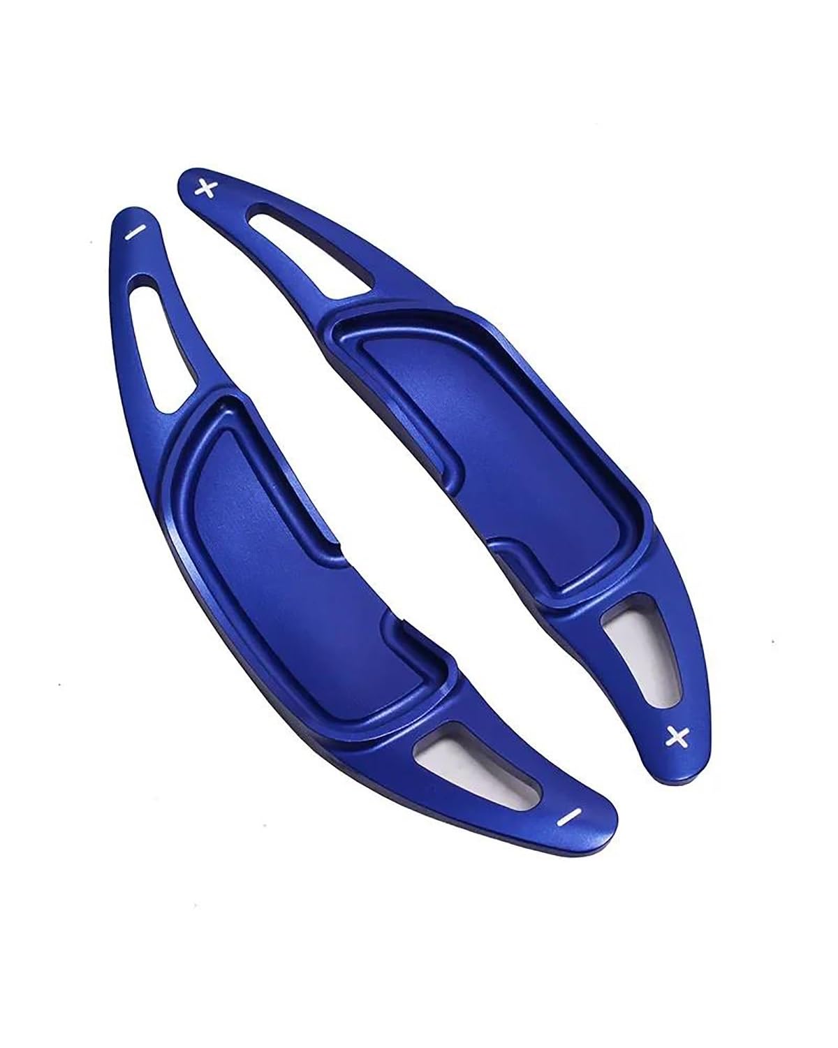 Schaltwippen Lenkrad-Schaltwippen-Verlängerung, Quick-Shift-Aufkleber, Für Benz Für AMG Für C63 Für G63 Für GLC43 Für GLE63 Für SL63 Lenkradg Paddle(Blue) von SSUYGF