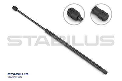 Stabilus Gasfeder, Koffer-/Laderaum [Hersteller-Nr. 917077] für Citroën, Opel, Peugeot, Toyota von STABILUS