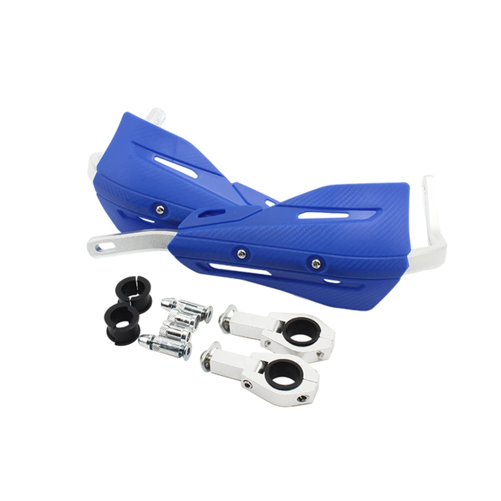 Motocross-Handschützer 22mm 28mm Motorrad Hand Guards Handguard Protector Für KLX RMZ CRF YZF SX EXC XCW SMR Dirt Bike ATVS Motocross Enduro(Blu) von STACUU