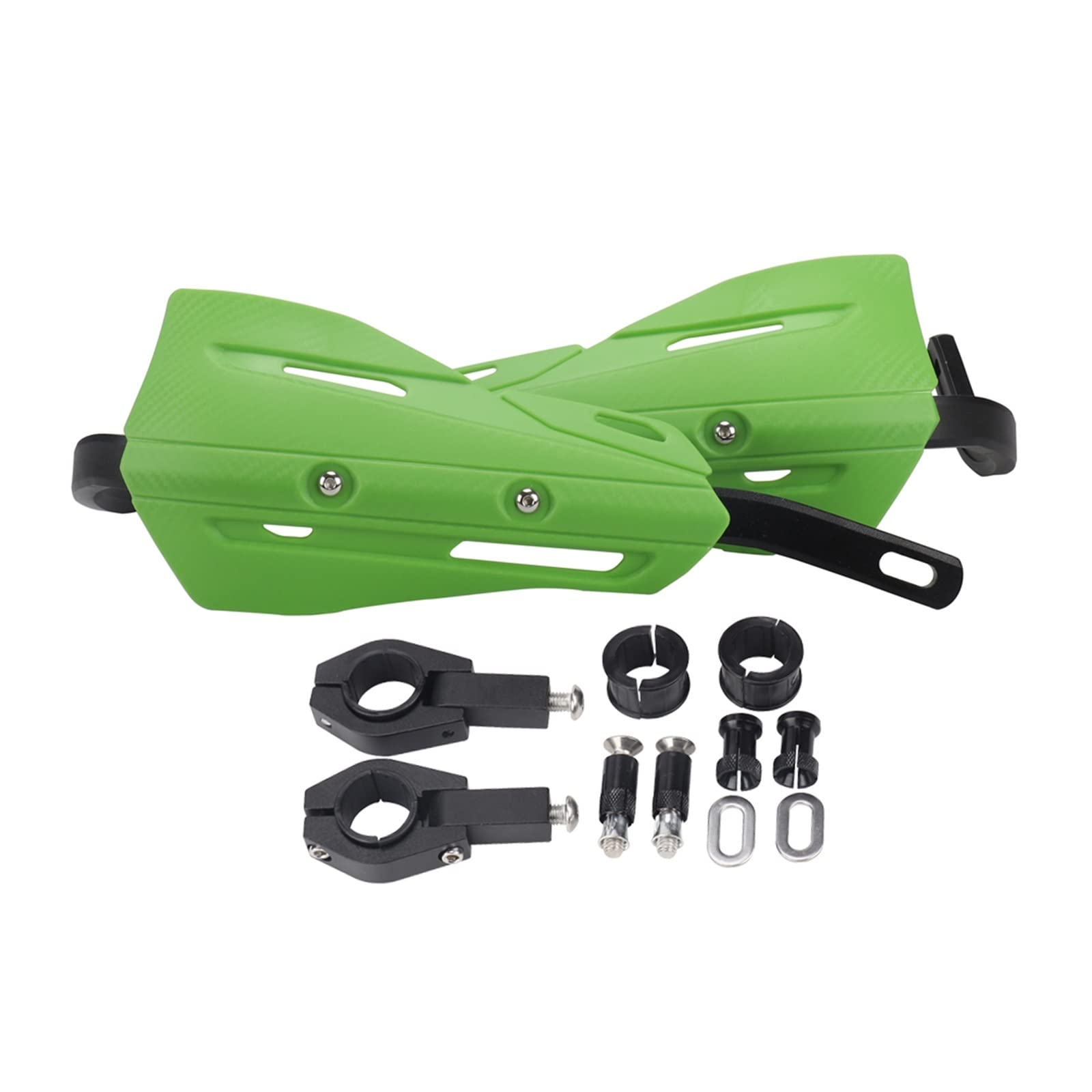 Motocross-Handschützer Motorrad 22mm 28mm Hand Guard Handguard Protector Für Kayo SX SXF KLX KX KXF YZ YZF CR CRF RMZ Dirt Bike Enduro Supermoto(Green) von STACUU