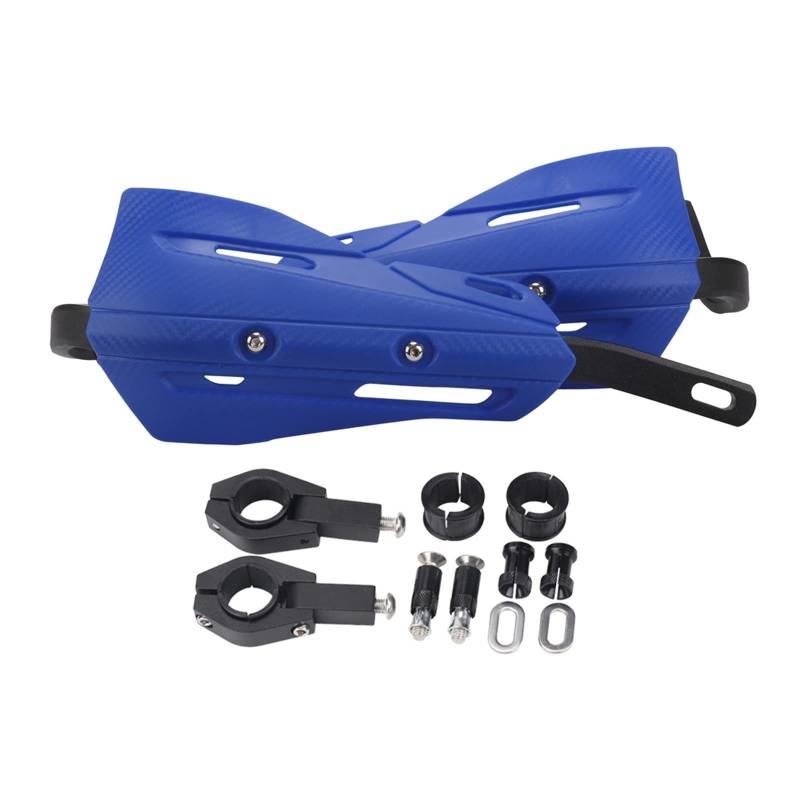 Motocross-Handschützer Universal Motorrad Lenker Guards Handguards Schutz Für EXC CR CR CRF SX SXF KLX KX KXF YZ YZF WR DRZ RMZ RMX ATV Enduro(Blu) von STACUU