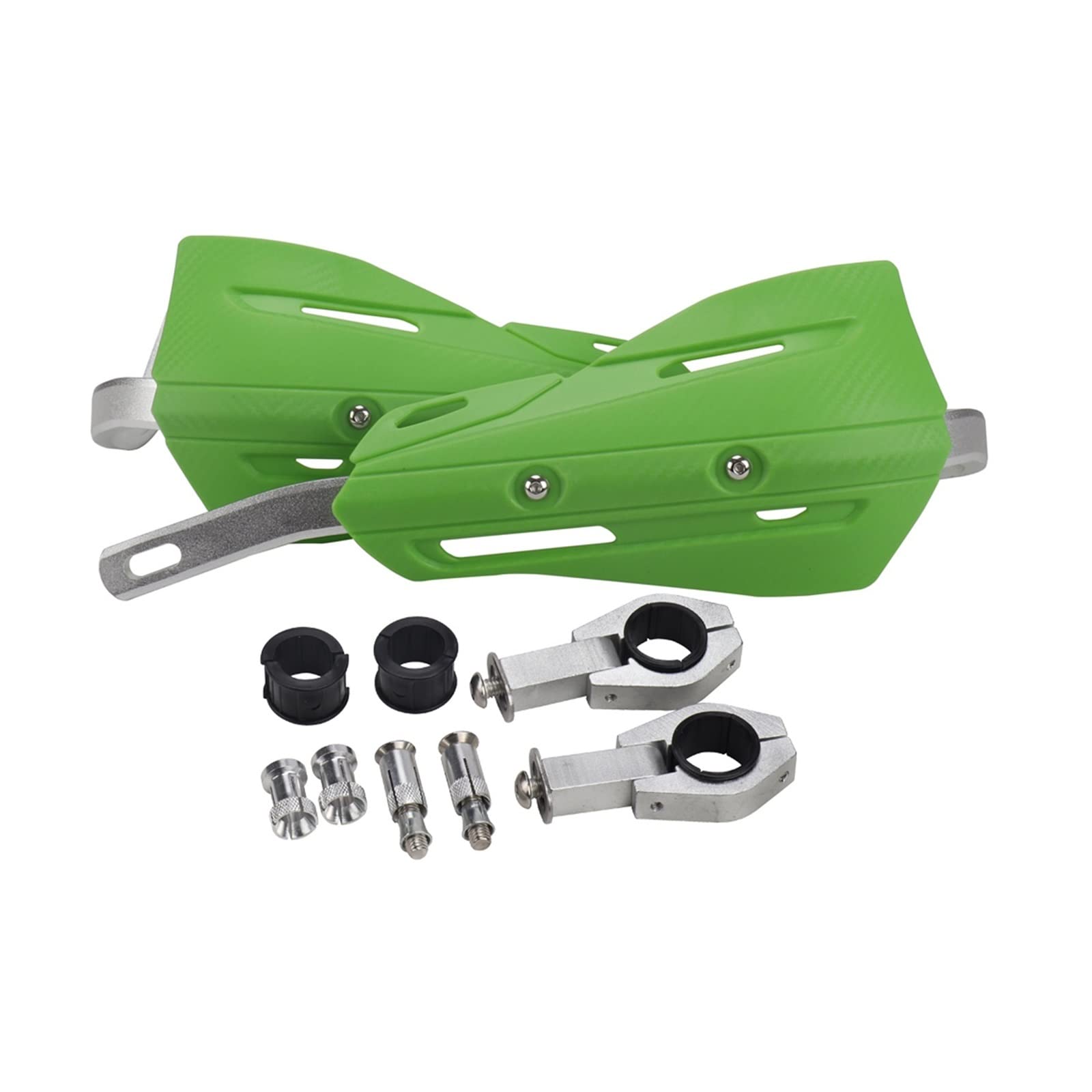 STACUU Motocross-Handschützer Motorrad Handguard Hand Guards Lenker Protector Für Dirt Bike Universal 7/8" 22mm Oder 1-1/8 28mm CR CRF YZF KXF Supermoto(Green) von STACUU