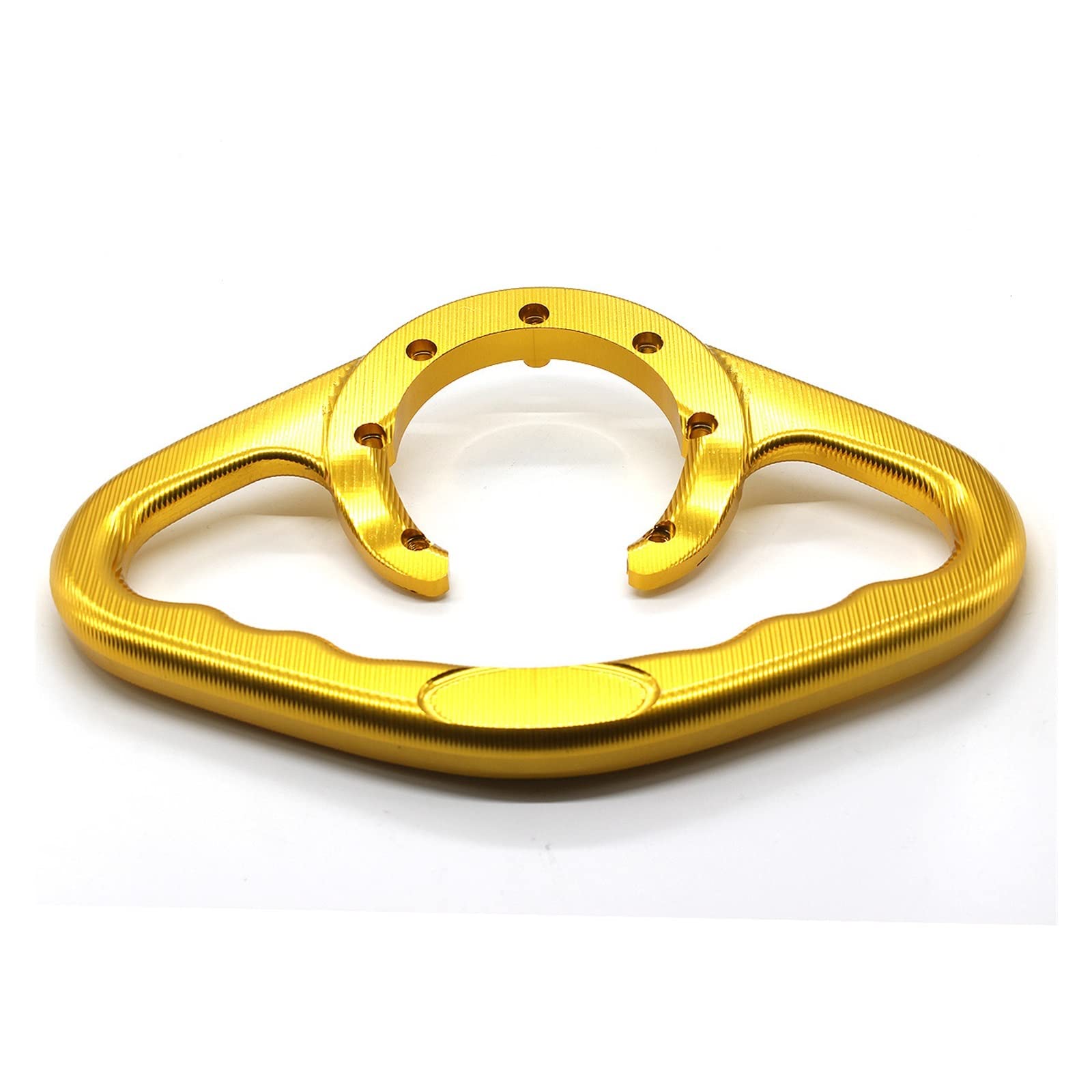 STACUU Motorrad-Kraftstofftank-Armlehne CNC Motorrad Passagier Griff Handgriffe Handgriffe Tank Armlehne for Ya*ma&ha YZF-R6 YZF R6 R6s R1 R1m 2000-2020 2019 2018(Gold) von STACUU