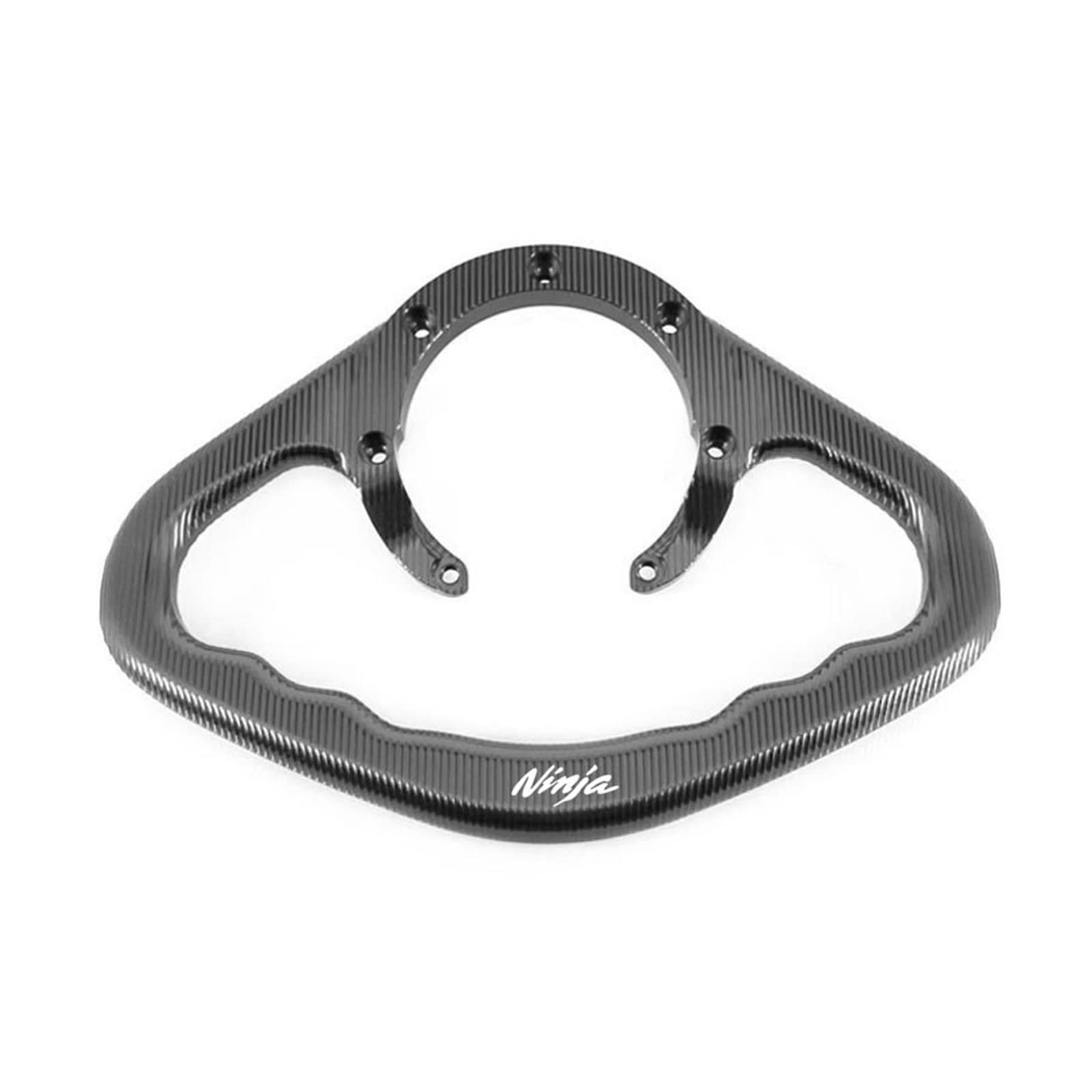 STACUU Motorrad-Kraftstofftank-Armlehne Motorrad CNC Passagier Handgriffe Handgriff Tank Grab Bar Griffe Armlehne for Ka*wasa&ki NINJA650 ZX-6R ZX-10R ZX-9R ZX-14R ZX636(Titanium) von STACUU