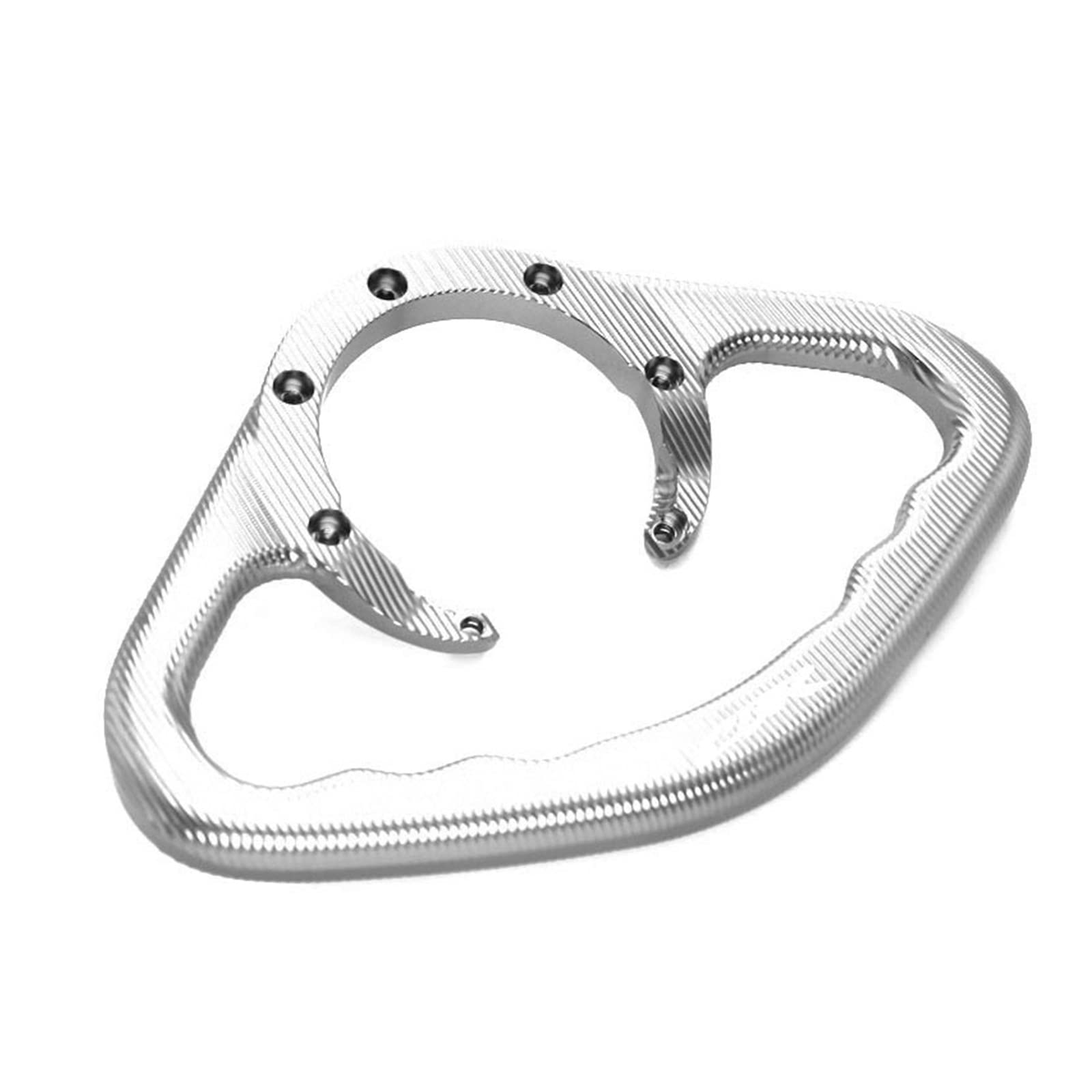 STACUU Motorrad-Kraftstofftank-Armlehne Motorrad Passagier Handgriffe Handgriff Tank Grab Bar Griffe Armlehne for Hon&d*a CBR600 F4I CBR600RR CBR 900RR 954RR CB1000R(Silver) von STACUU