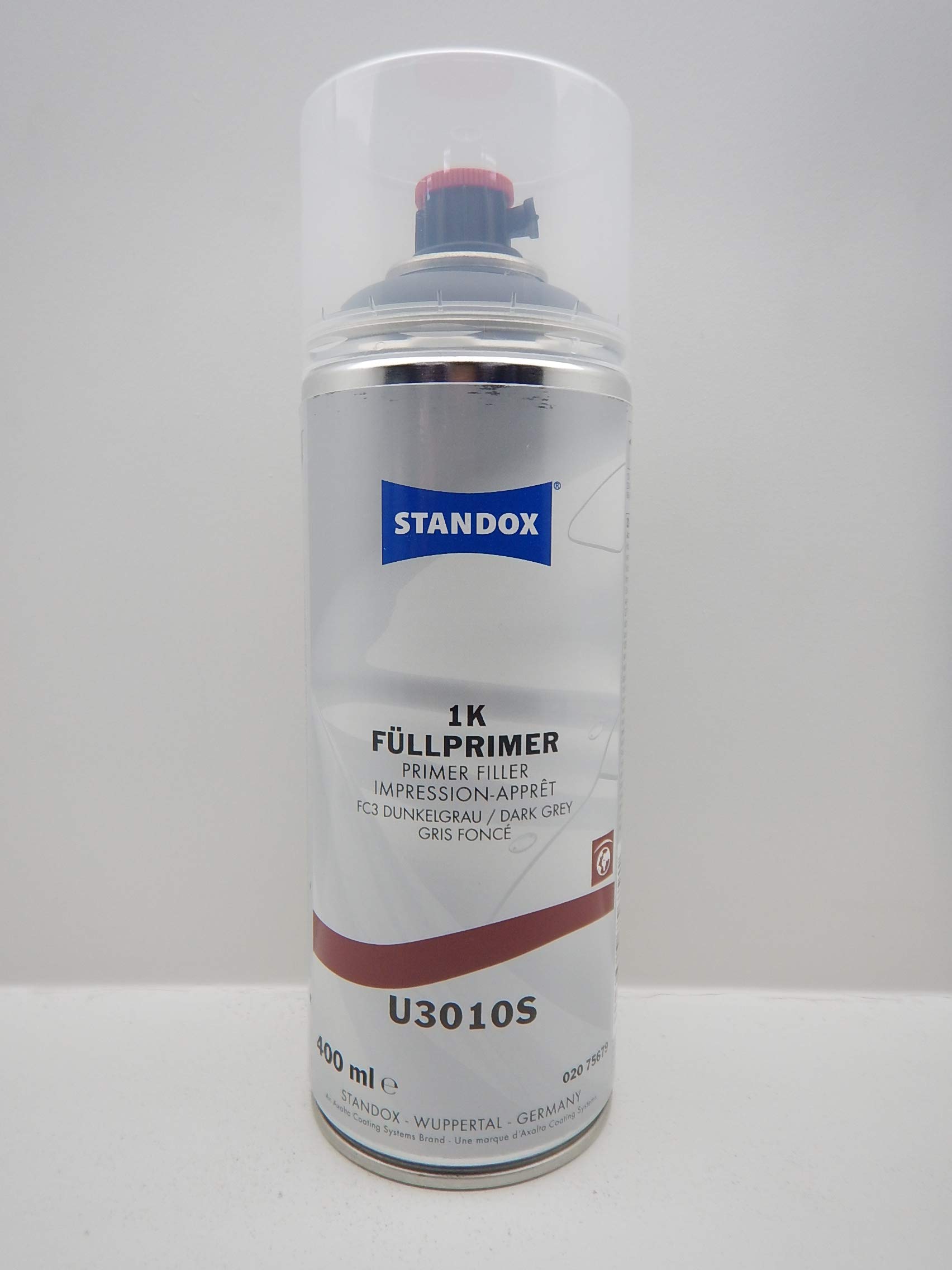 STANDOX U3010S 1K FÜLLPRIMER GRUNDIERUNG DUNKELGRAU GRUNDIERUNG 02075679 400ML (1) von STANDOX