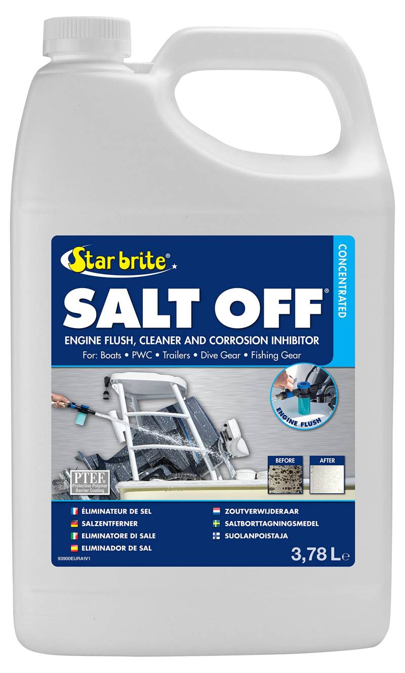 STAR BRITE Salt Off Concentrate | Salzentferner | Motorspülung, Reiniger und Korrosionsschutzmittel von STAR BRITE