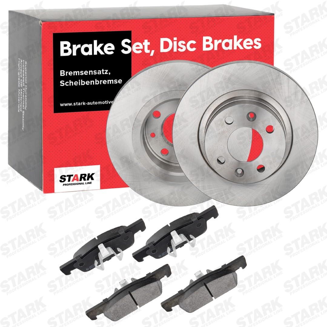 STARK SKBK-10991103 Bremsenset Vorne 259mm - Bremsen Set mit Bremsscheiben und Bremsbeläge Satz von STARK