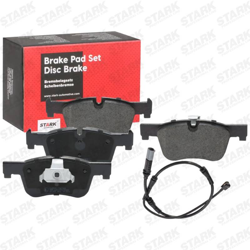 STARK Bremsbeläge Satz Bremsklötze Bremssteine Set Vorne Achssatz | ECE-R90 SKBP-0012435 von STARK