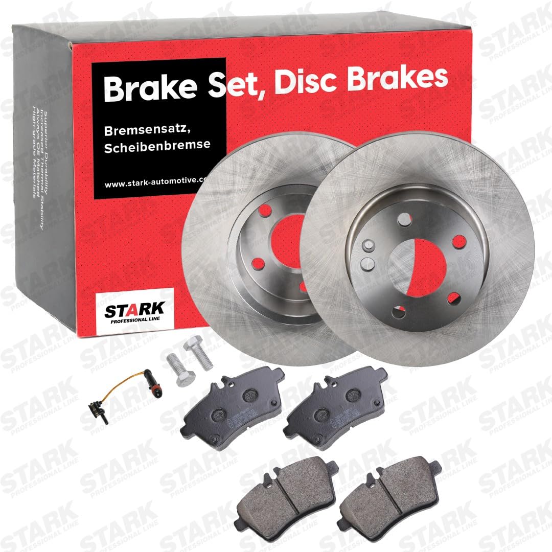 STARK SKBK-10991639 Bremsenset Vorne 276mm - Bremsen Set mit Bremsscheiben und von STARK