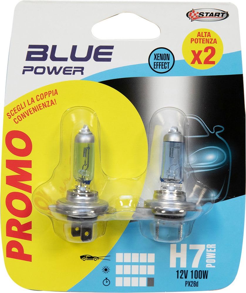 1 Paar H7 12 V 100 W PX26d Halogenlampen von START