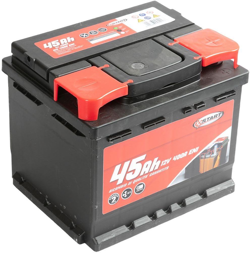 Autobatterie 45 Ah 12 V 400 A Pluspol rechts Kassette L1 von START